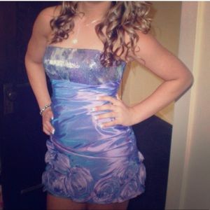 Purple Jovani Dress